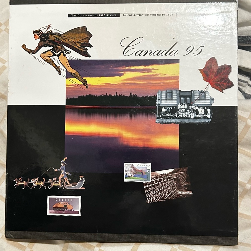1995 Canada Post Annual Stamp Souvenir Collection Yearbook
